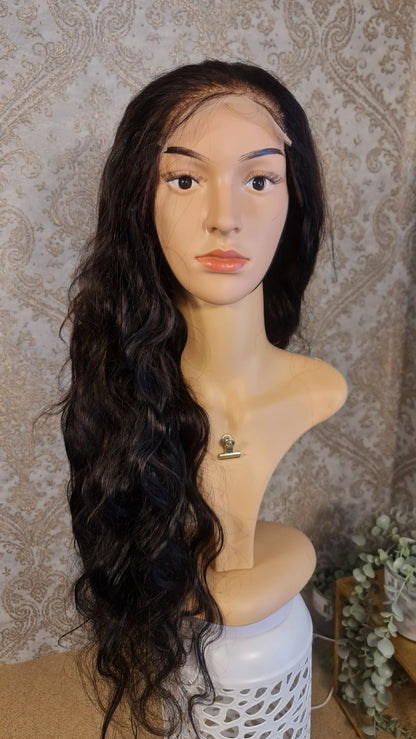 AURELIA Echthaar Perücke 30 Zoll 75cmDiosa Extensions Haarverlängerungen