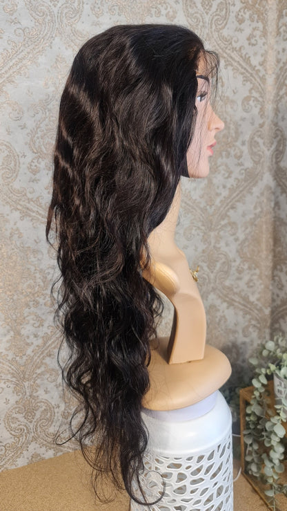AURELIA Echthaar Perücke 30 Zoll 75cmDiosa Extensions Haarverlängerungen