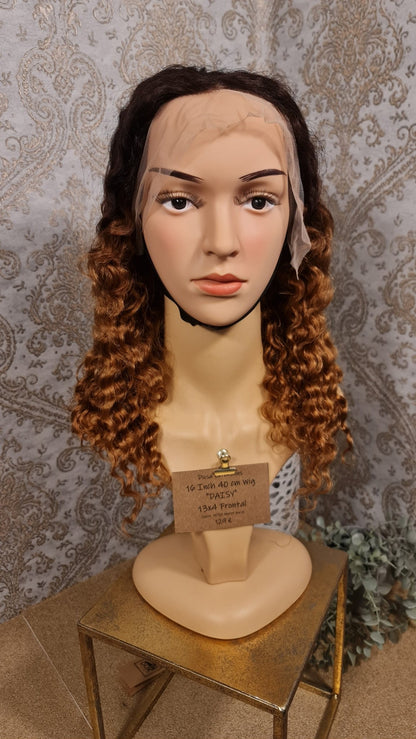 DAISY Echthaar Perücke 10" 12" 14" 16"Diosa Extensions Haarverlängerungen
