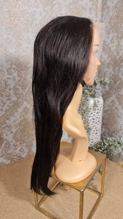 DARIANA Echthaar Perücke 24Zoll 60cmDiosa Extensions Haarverlängerungen