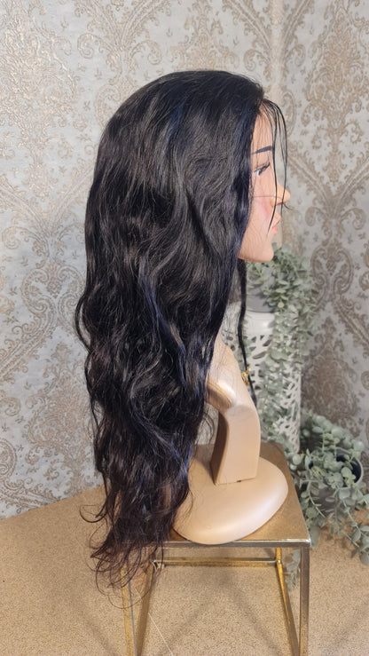 EMMA Echthaar Perücke 24Zoll 60cmDiosa Extensions Haarverlängerungen