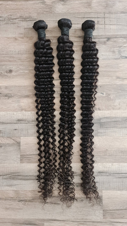 Hair Extensions 100% Human Hair from 10" (25cm) to 40" (100cm) Deep WaveDiosa Extensions Haarverlängerungen