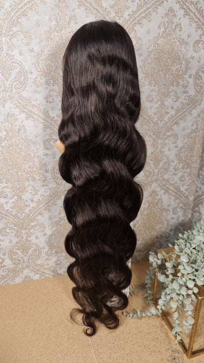 JASMINA Echthaar Perücke 40 Zoll 100cm 1 MeterDiosa Extensions Haarverlängerungen
