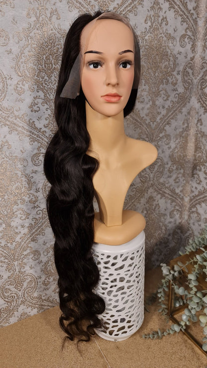 JASMINA Echthaar Perücke 40 Zoll 100cm 1 MeterDiosa Extensions Haarverlängerungen