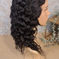 Perücke 10" 12" 14" 16" Water Wave mit Lace Frontal 13x4 Farbe 1bDiosa Extensions Haarverlängerungen