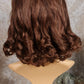 Perücke 12" 14" 16" 30 35 40cm Loose Wave mit Lace Frontal 13x4 Farbe 1b/4Diosa Extensions Haarverlängerungen