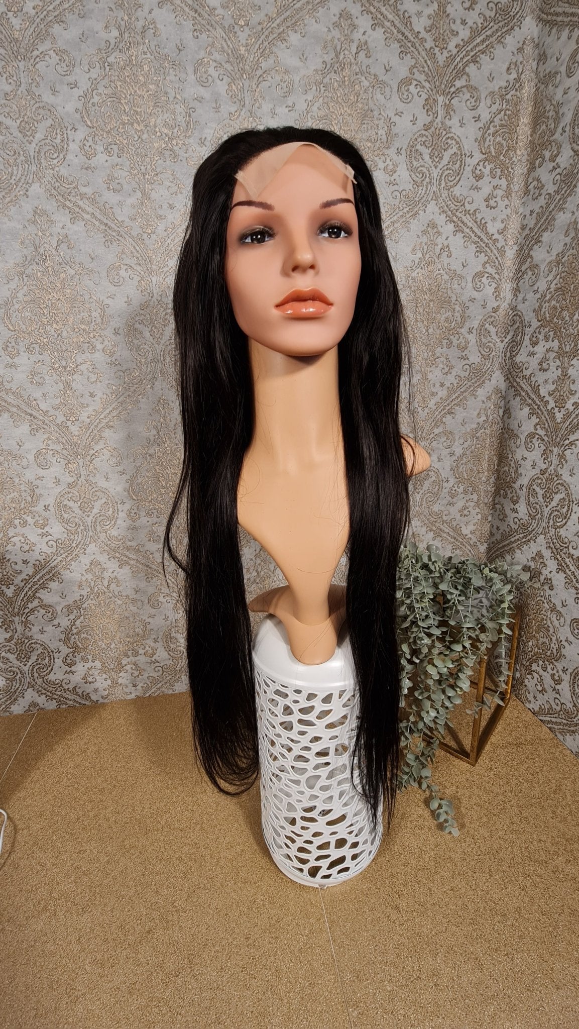 Perücke 30" 75cm glatt mit Closure 4x4Diosa Extensions Haarverlängerungen