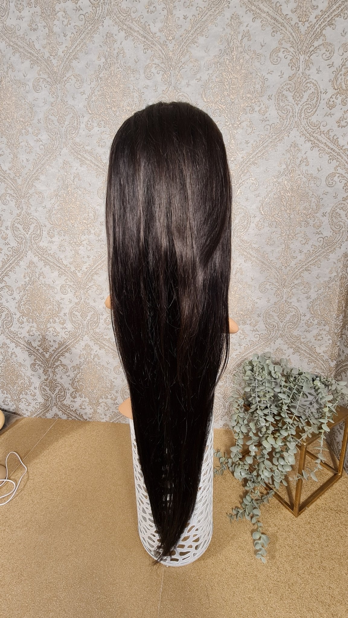 Perücke 30" 75cm glatt mit Closure 4x4Diosa Extensions Haarverlängerungen