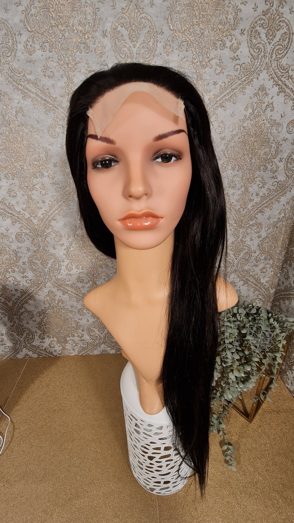 Perücke 30" 75cm glatt mit Closure 4x4Diosa Extensions Haarverlängerungen