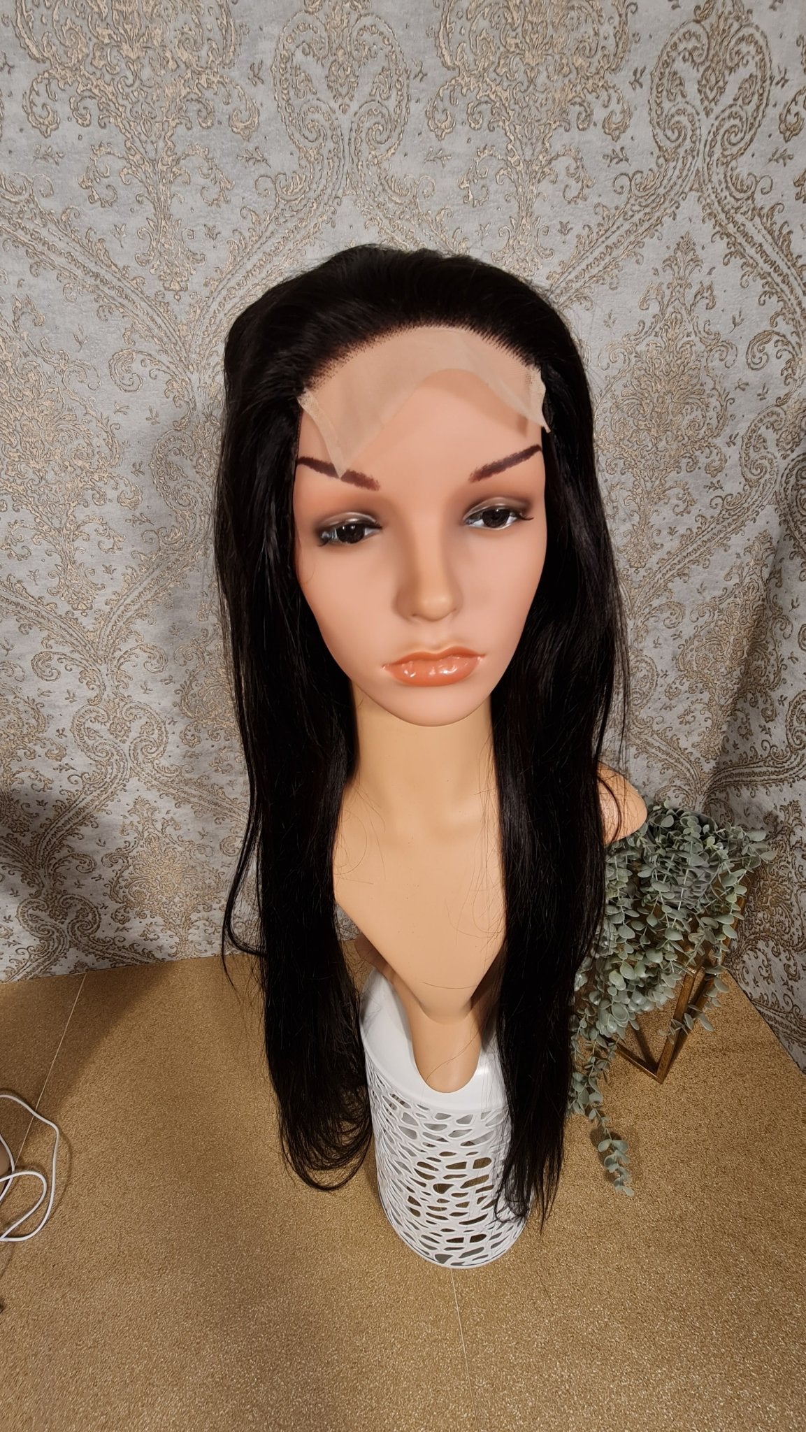 Perücke 30" 75cm glatt mit Closure 4x4Diosa Extensions Haarverlängerungen