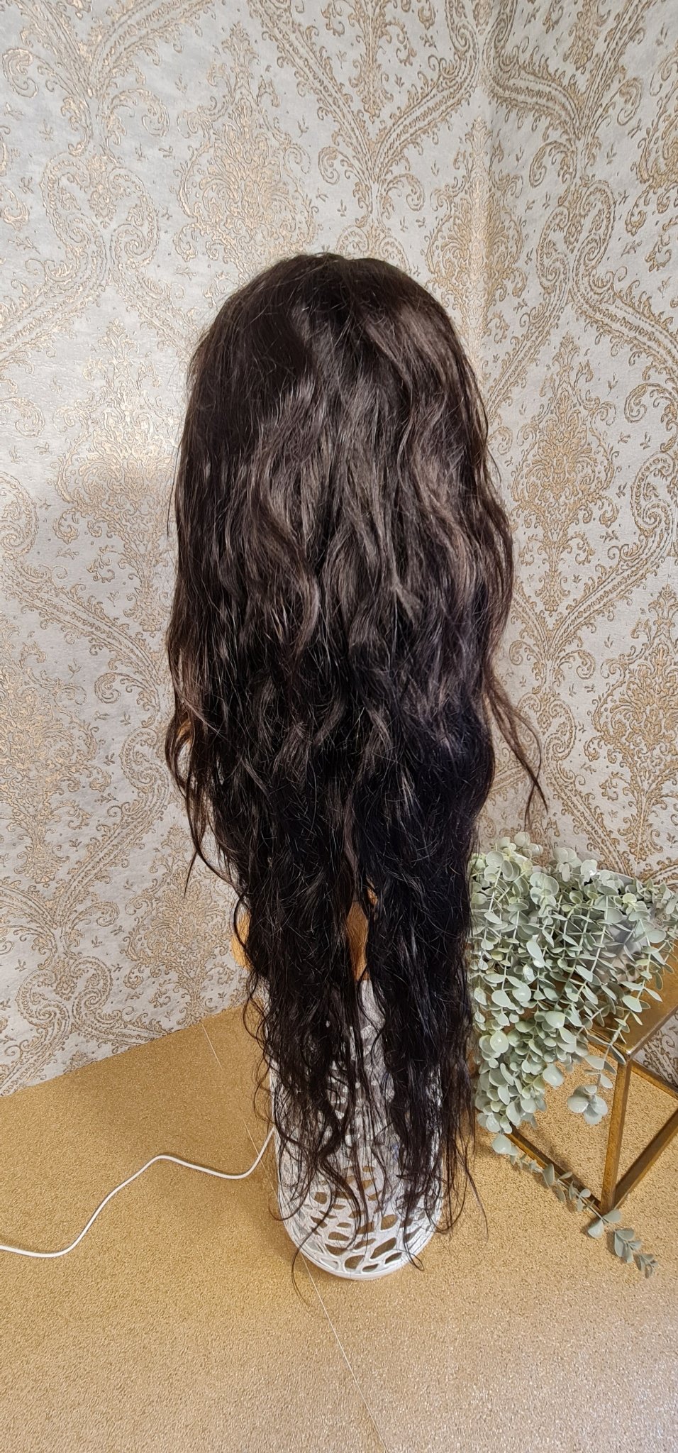 Perücke 30" 75cm wellig mit Lace Frontal 13x4Diosa Extensions Haarverlängerungen