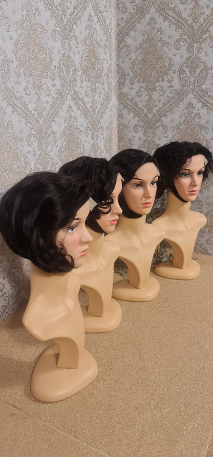 Perücke Pixi Cut mit Closure 4x4 Farbe 1bDiosa Extensions Haarverlängerungen