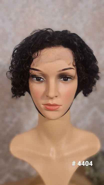 Perücke Pixi Cut mit Closure 4x4 Farbe 1bDiosa Extensions Haarverlängerungen