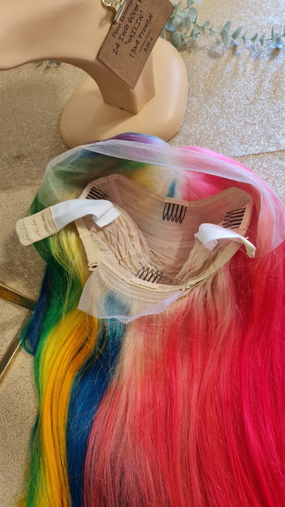YAILIN Echthaar Perücke 24 Zoll 60cmDiosa Extensions Haarverlängerungen